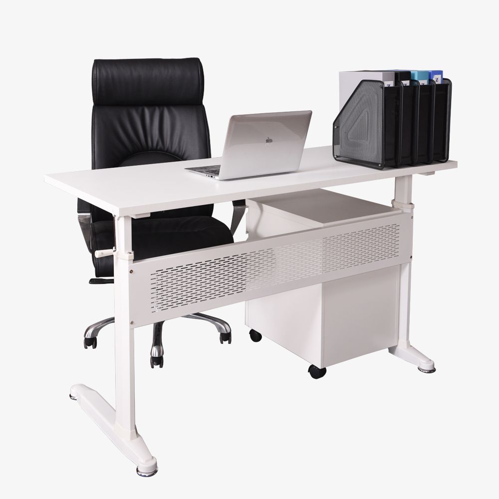 Enjoy the comfortable work by Pengcheng electric height adjustable desk(图2)