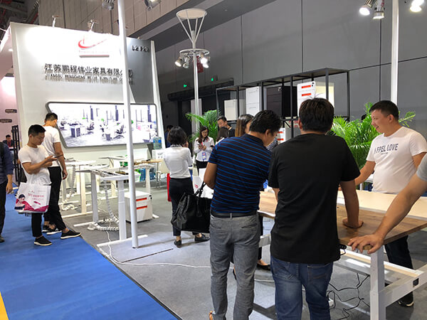 Pengcheng mobile filing cabinet on 2018 CIFF Shanghai Day 3