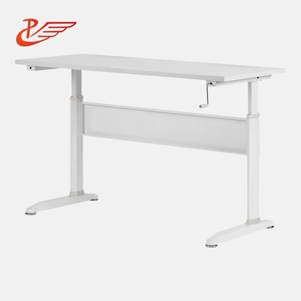 PCS-1140F manual crank height adjustable desk