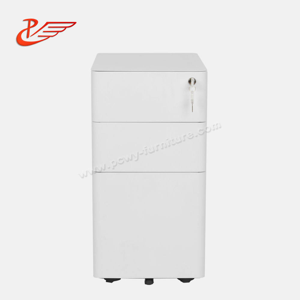 PCP-300M White Mobile Pedestal/Cabinet(图1)