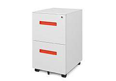 PCP-390C2T 2 drawers mobile filing cabin