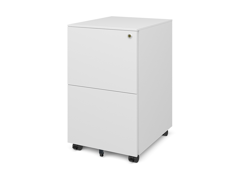PCP-390F2T 390mm width 2 Drawers cabinet under desk