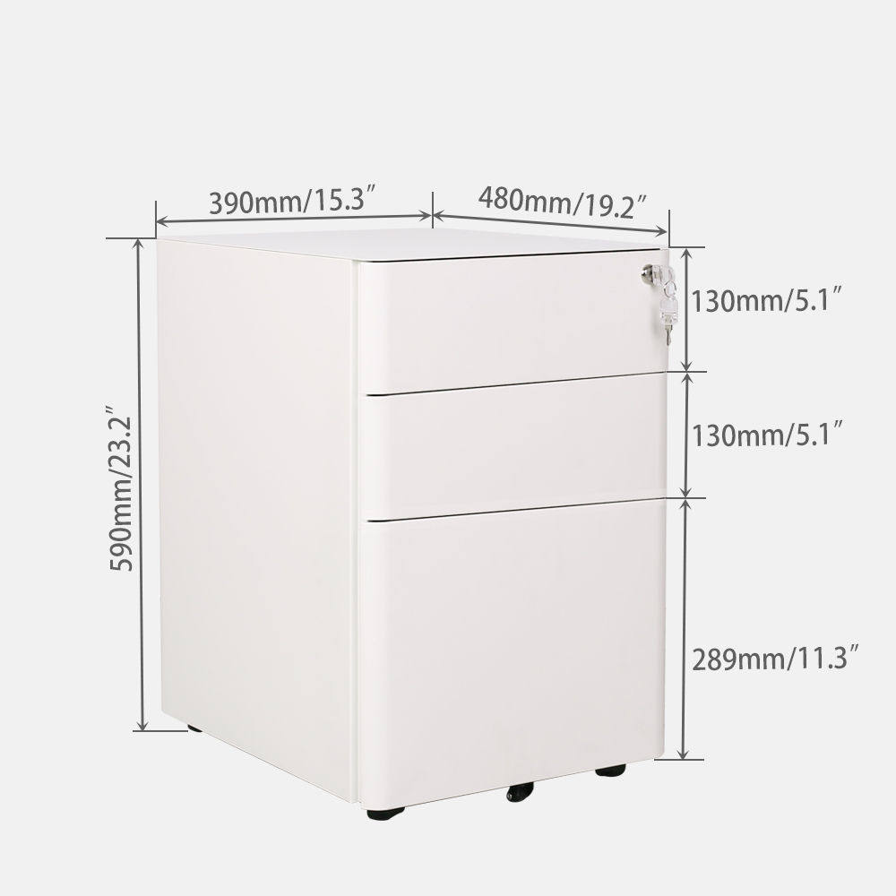 PCP-390MP Mobile Pedestal/Cabinet(图8)