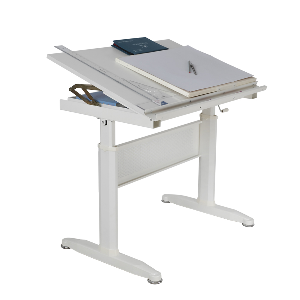 PCZ-900A Height Adjustable Folding Engineering Wooden Drafting Drawing Table(图2)