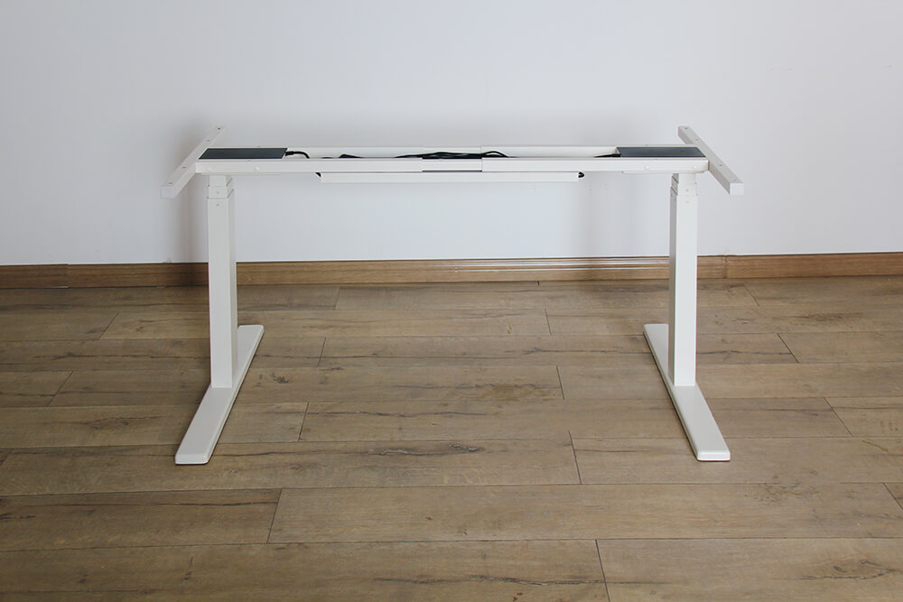 Pengcheng Square Tube Dual Motor Electric Height Adjustable Desk Frame(图2)