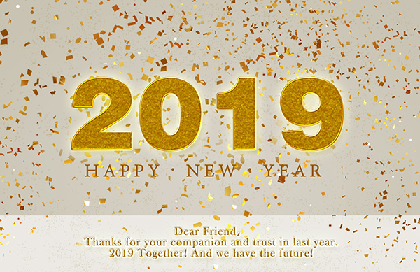 Happy new year 2019!