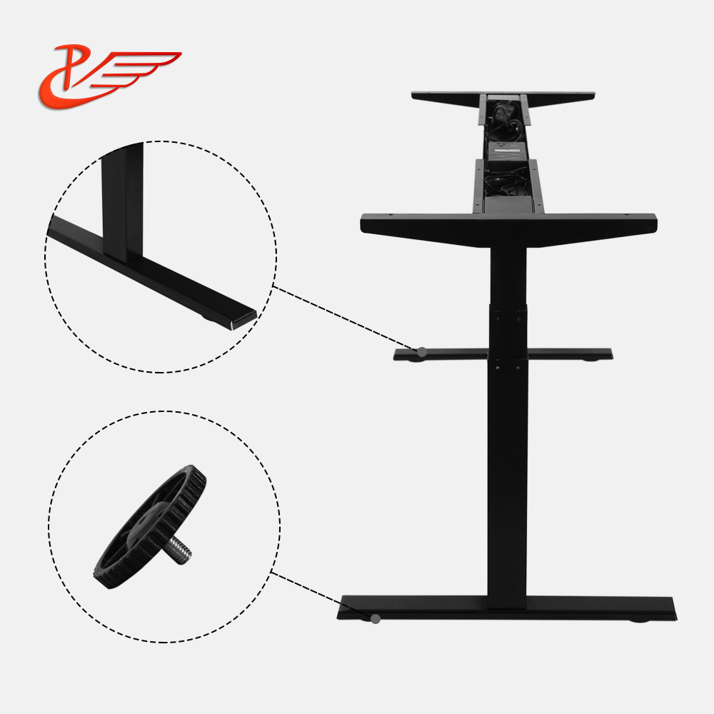 PCES-1250 Dual motor Electric height adjustable tables frame(图4)
