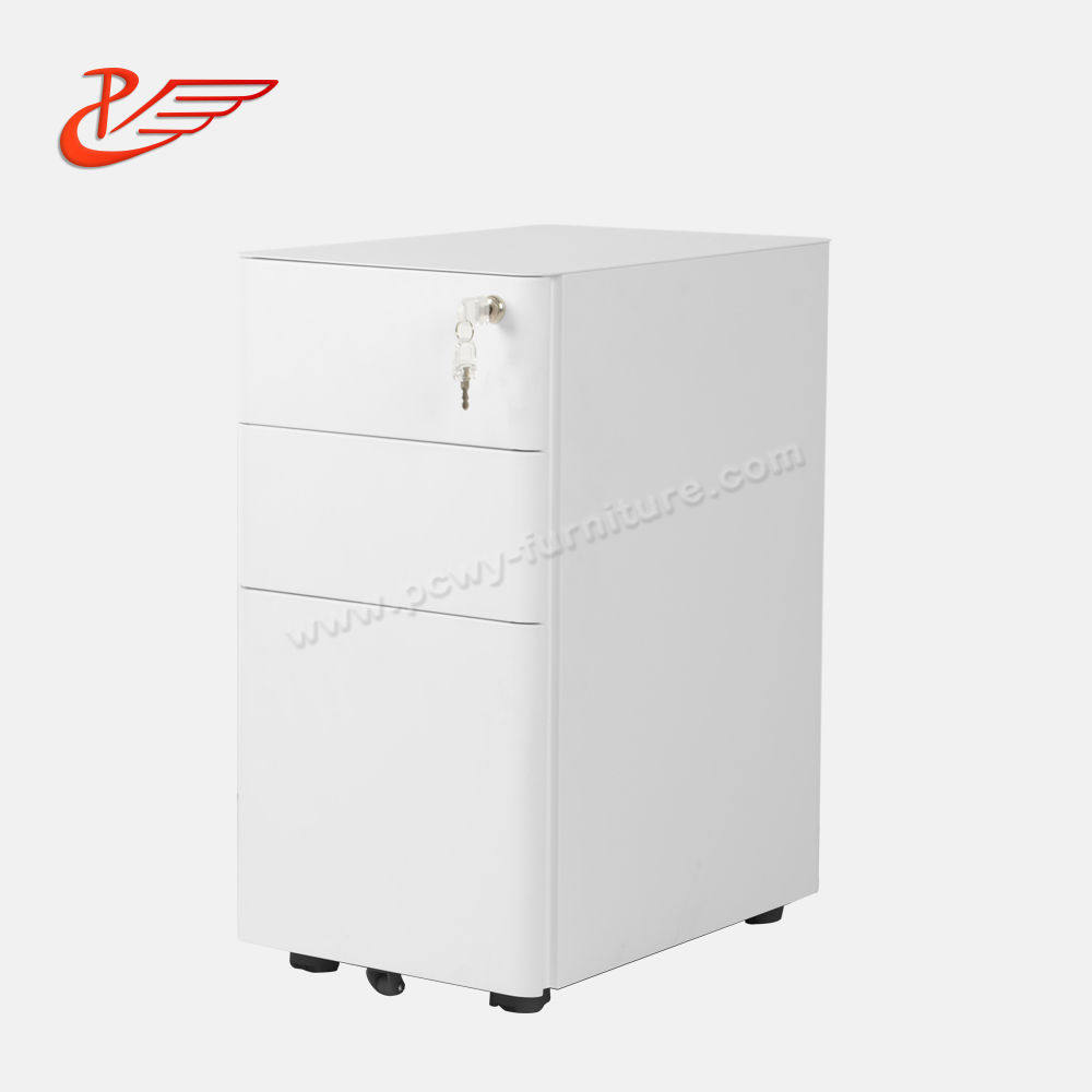 PCP-300M White Mobile Pedestal/Cabinet(图2)