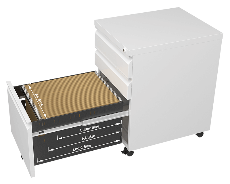 PCP-390D2 Fit for A4 hanging, letter folders & folder boxes