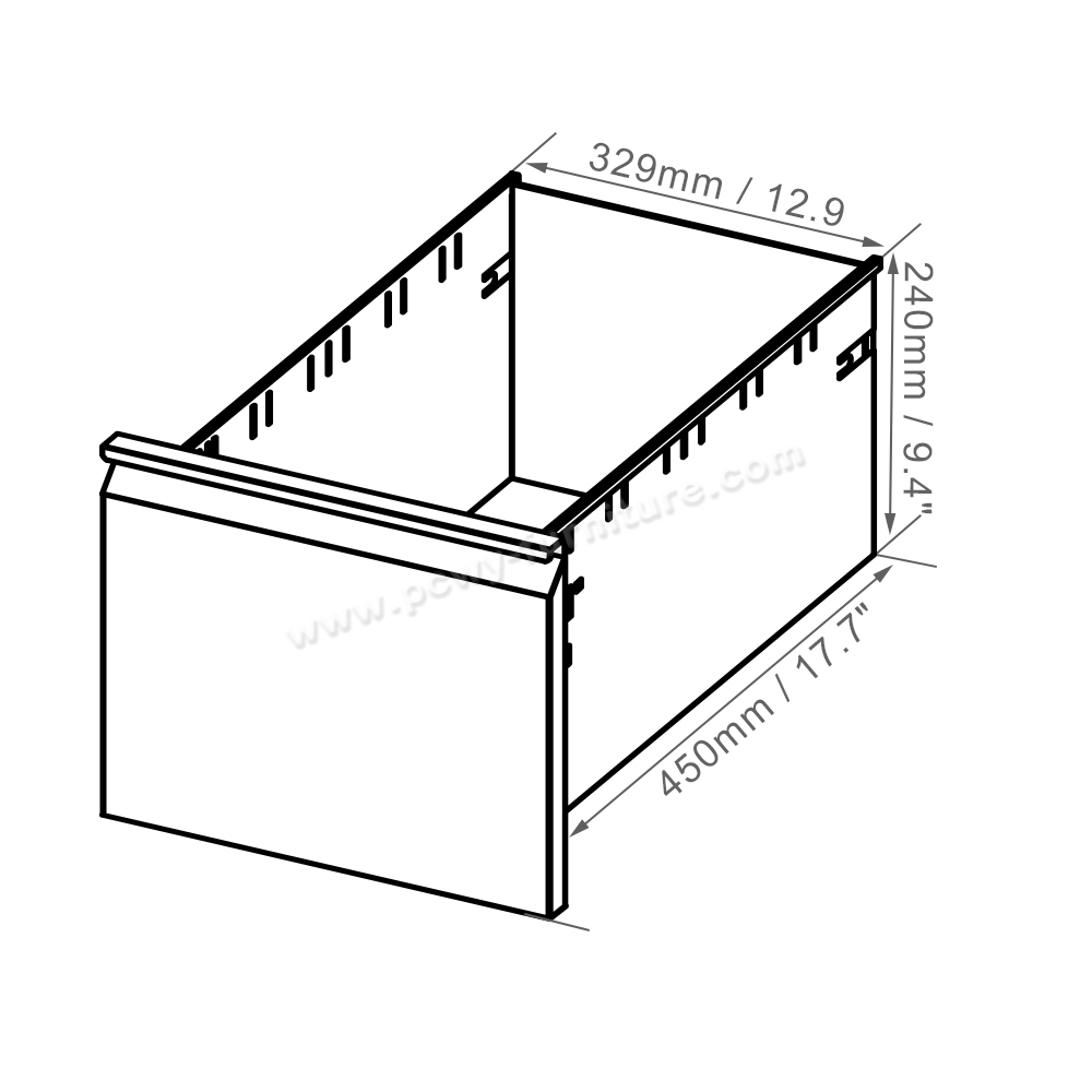 Pengcheng 2 Drawer custom file cabinets