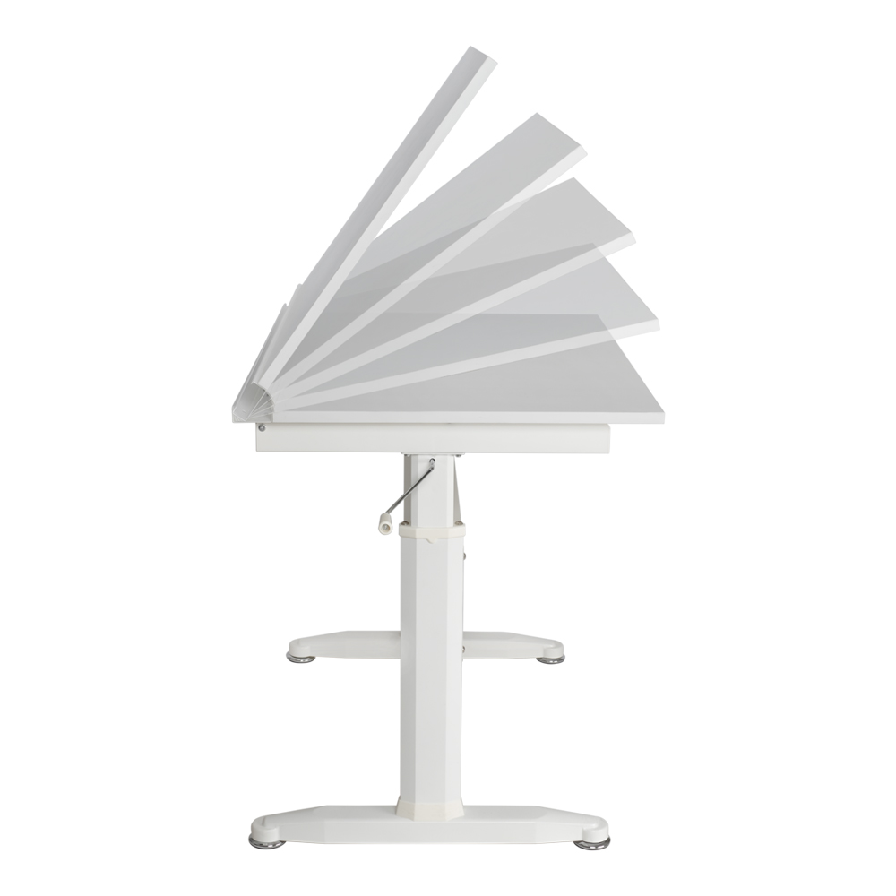 PCZ-900A Height Adjustable Folding Engineering Wooden Drafting Drawing Table(图4)