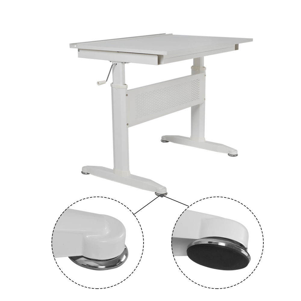 PCZ-900A Height Adjustable Folding Engineering Wooden Drafting Drawing Table(图6)